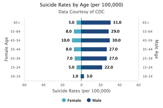 Suicide Graph